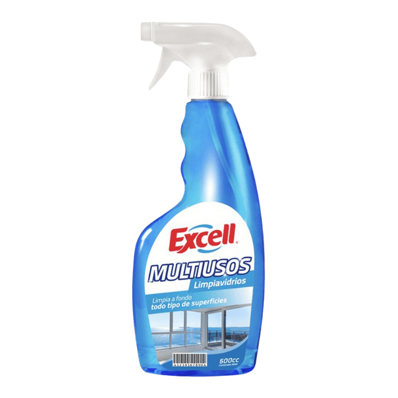 Imagen de LIMPIAVIDRIOS MULTIUSOS EXCELL 500 CC