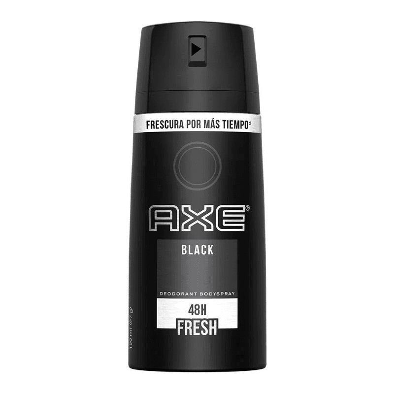 Imagen de DESODORANTE AXE SPRAY BLACK 150 ML HOMBRE