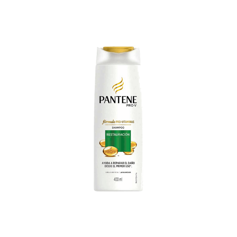 Imagen de SHAMPOO PANTENE 400 ML FUERZA Y RECONSTRUCCION