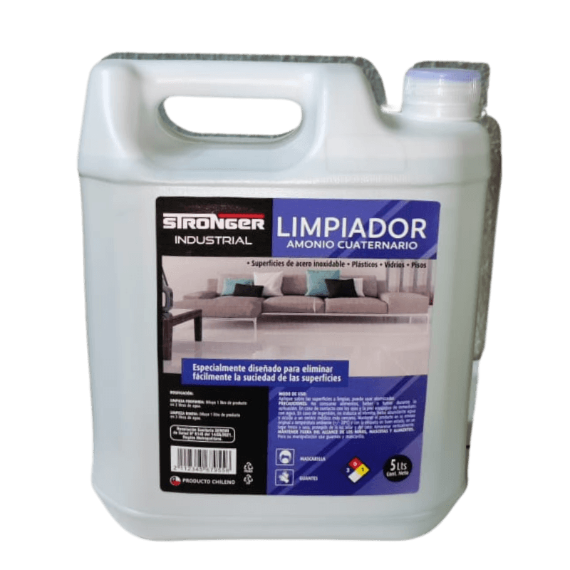 Imagen de AMONIO CUATERNARIO STRONGER INDUSTRIAL 5 LT