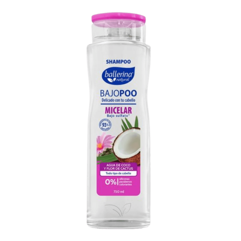 Imagen de SHAMPOO BALLERINA AGUA DE COCO 750 ML