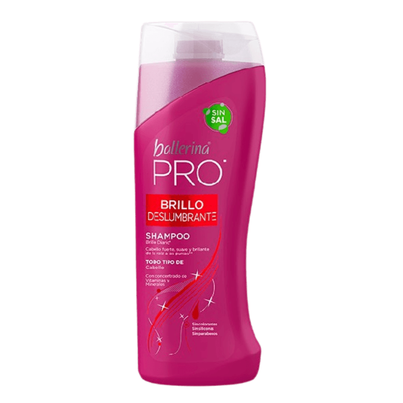 Imagen de SHAMPOO BALLERINA PRO 400 ML BRILLO DESLUMBRANTE