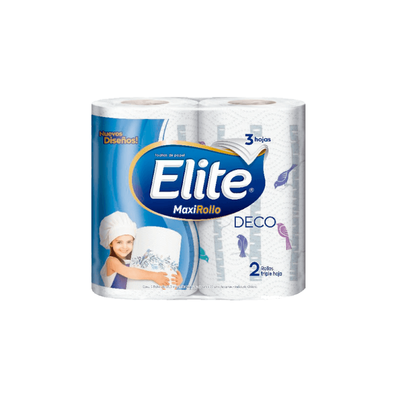 Imagen de TOALLA DE PAPEL ELITE MAXI ROLLO 2 UN