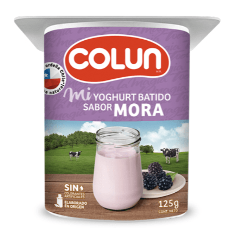 Imagen de YOGHURT BATIDO COLUN MORA 125 GR