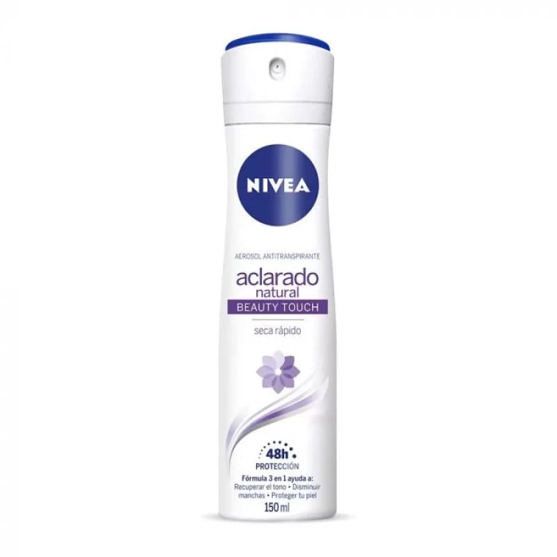 Imagen de DESODORANTE NIVEA AEROSOL ACLARADO NATURAL BEAUTY TOUCH