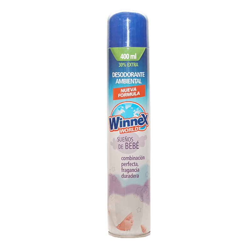 Imagen de DESODORANTE AMBIENTAL BEBE WINNEX 400 ML