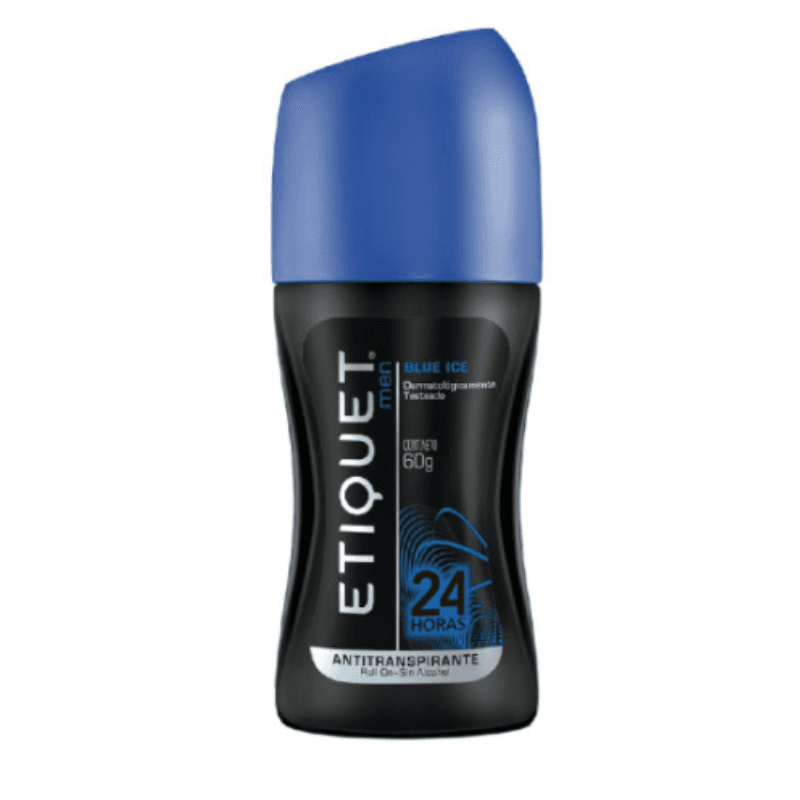 Imagen de ANTITRANSPIRANTE ETIQUET DEO ROLL-ON HOMBRE 60 GR BLUE ICE
