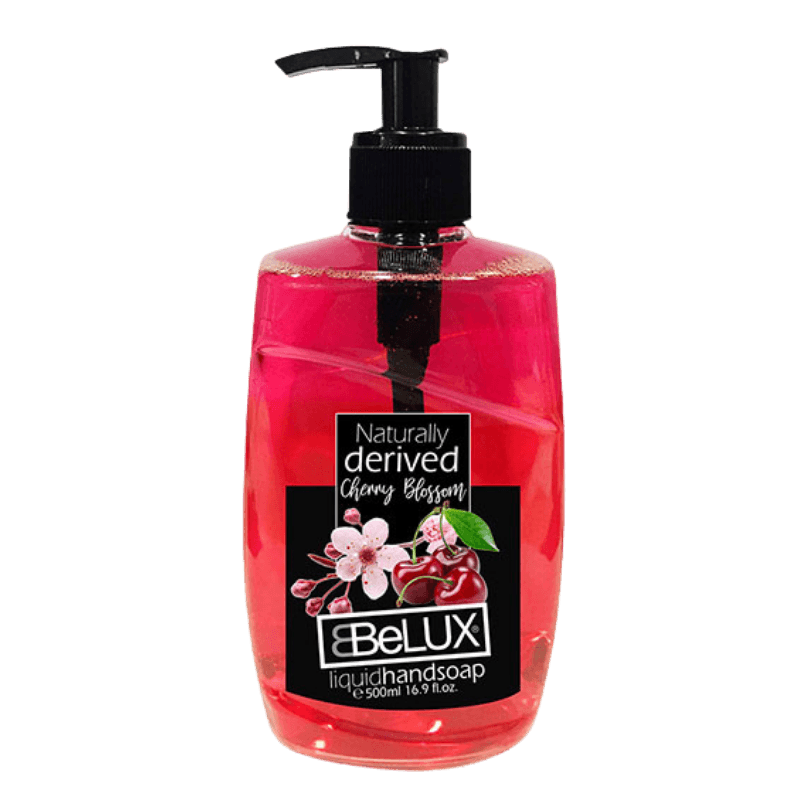 Imagen de JABON LIQUIDO BELUX CHERRY BLOSSOM 500 ML