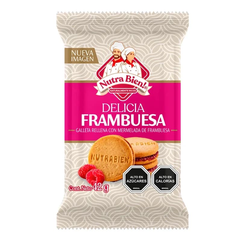 Imagen de DELICIA FRAMBUESA NUTRA BIEN 42 GR