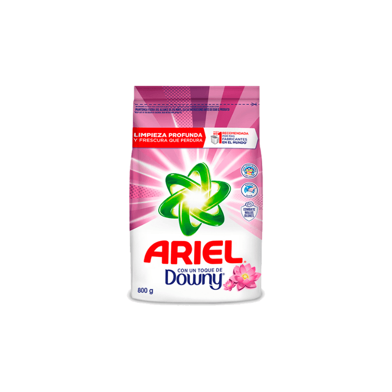 Imagen de DETERGENTE POLVO ARIEL DOWNY 800 GR