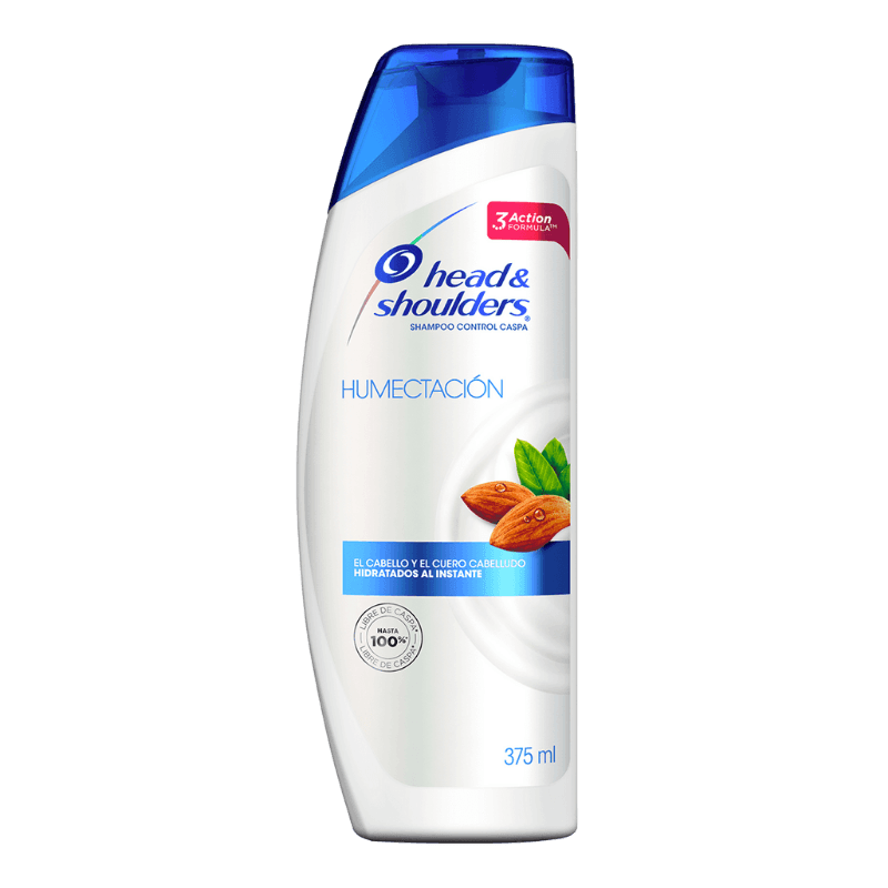 Imagen de SHAMPOO HEAD Y SHOULDERS HUMECTACION 375 ML