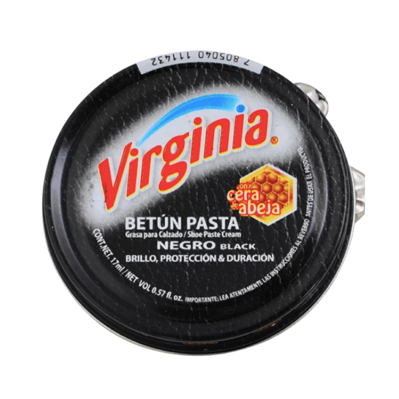 Imagen de BETUN PASTA NEGRO VIRGINIA 17 ML