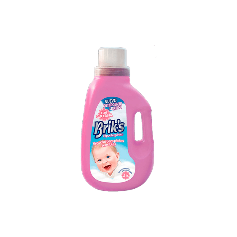 Imagen de DETERGENTE LIQUIDO BRIK'S HIPOALERGENICO 3 LT