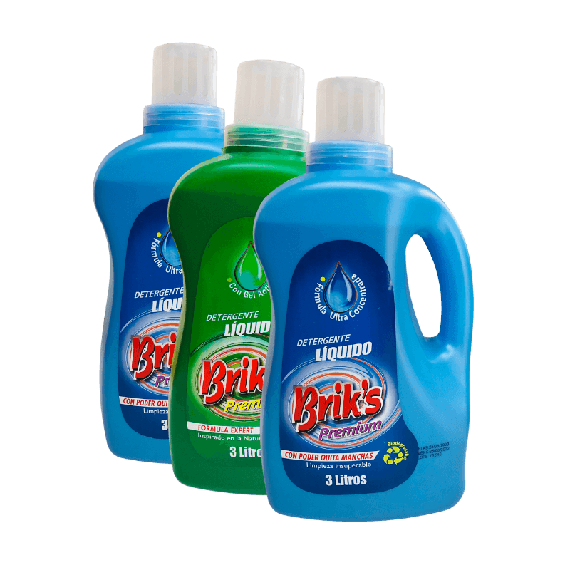 Imagen de PROMOCION DETERGENTE BRIK`S PREMIUM 3 LITROS 3X8990
