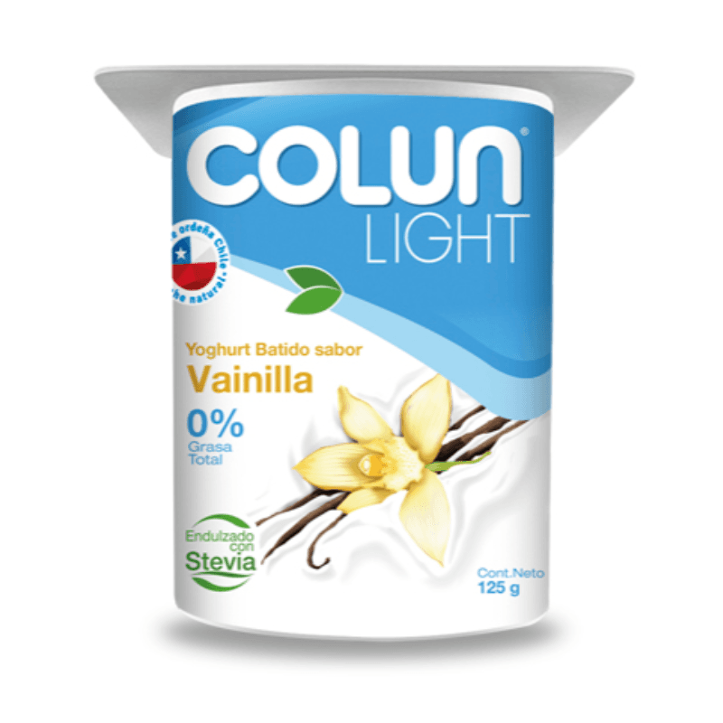 Imagen de YOGHURT COLUN LIGTH VAINILLA 125 GR