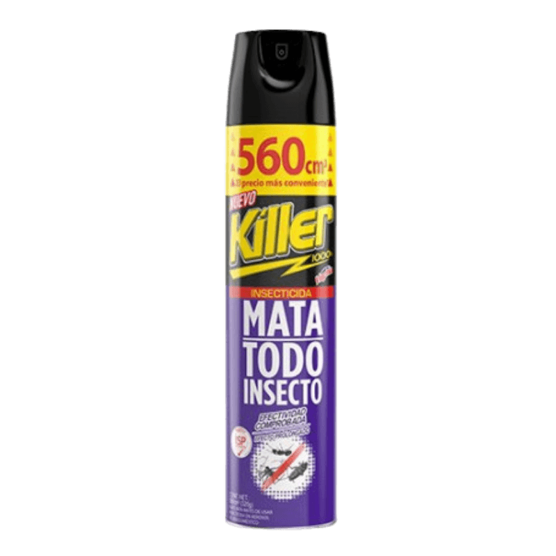 Imagen de INSECTICIDA KILLER TODO INSECTO 560 CM3