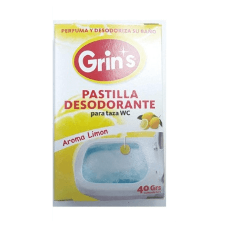 Imagen de PASTILLA WC LIMON GRINS 40 GRS