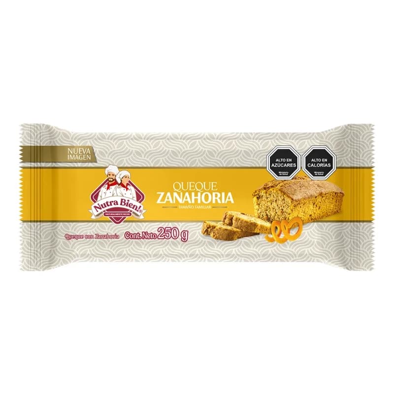 Imagen de QUEQUE ZANAHORIA NUTRA BIEN 250 GR