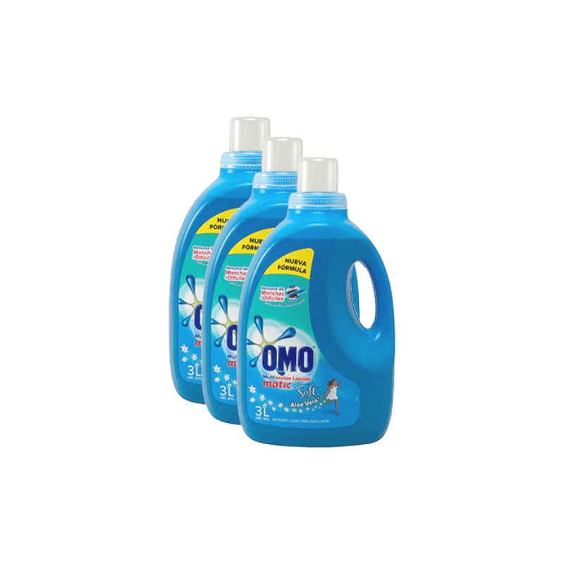 Imagen de PROMOCIÒN DETERGENTE LIQUIDO OMO 3 LITROS 3 X 19990