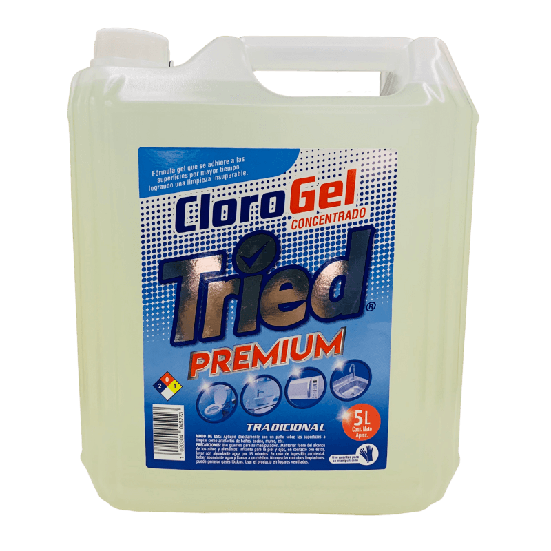 Imagen de CLORO GEL TRIED PREMIUM 5 LITROS