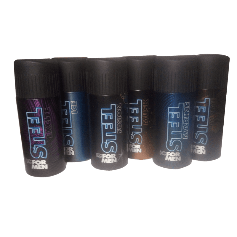 Imagen de DESODORANTE CORPORAL STEEL FUSION 150 ML