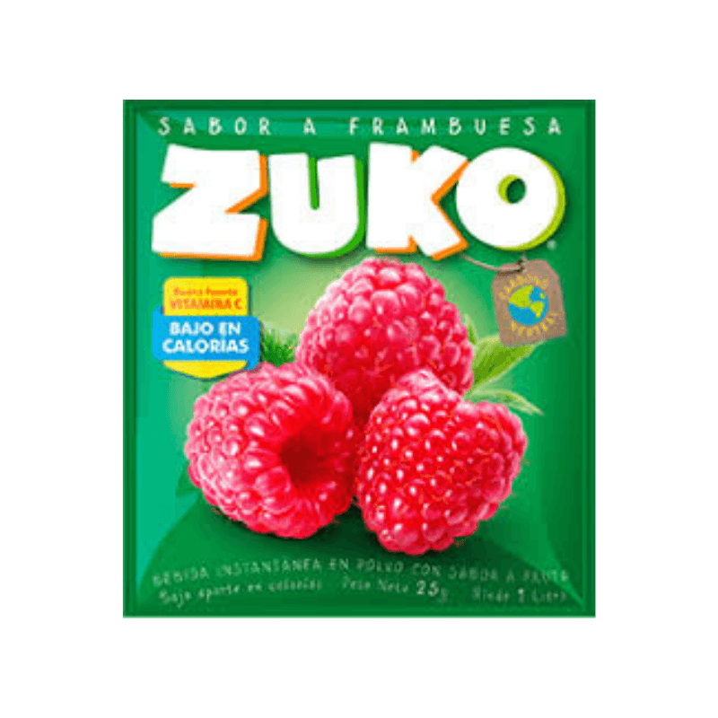 Imagen de JUGO ZUKO POLVO FRAMBUESA 15 G