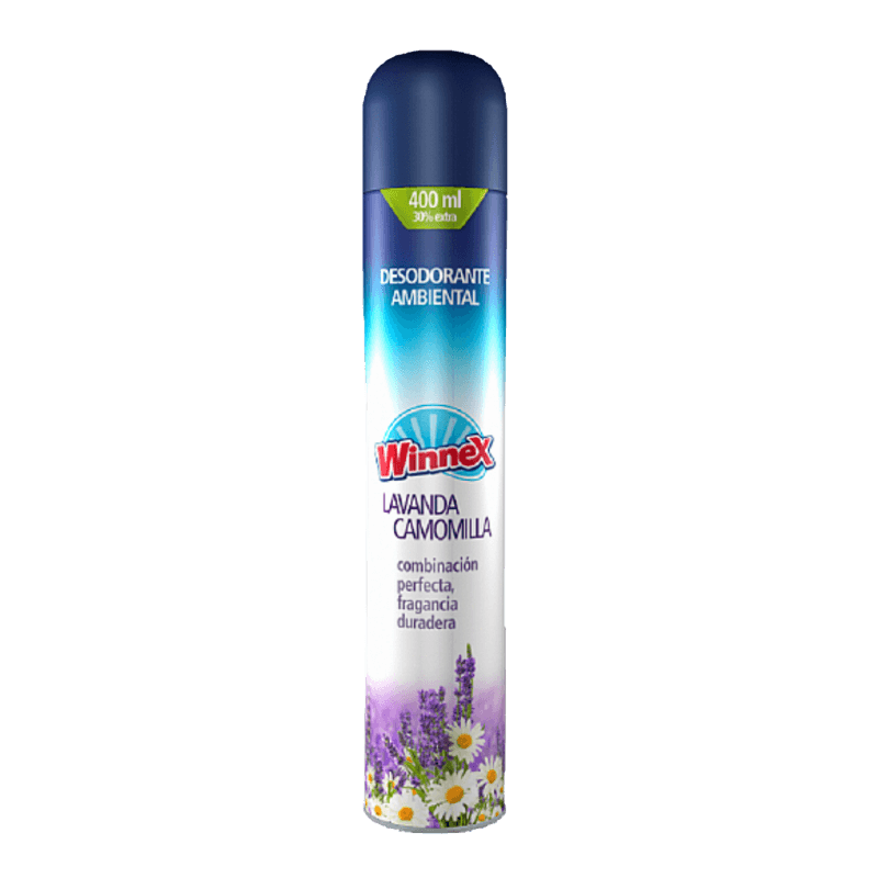 Imagen de DESODORANTE AMBIENTAL LAVANDA CAMOMILLA WINNEX 400 ML
