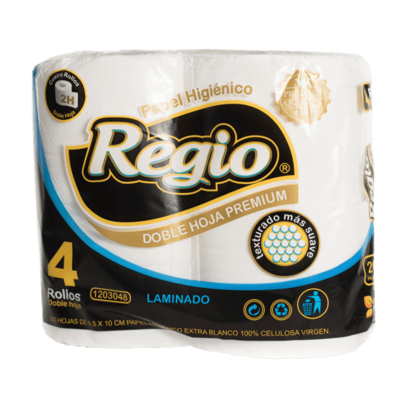Imagen de PAPEL HIGIENICO REGIO 22 MTS X 4