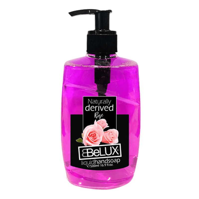 Imagen de JABON LIQUIDO BELUX ROSE 500 ML