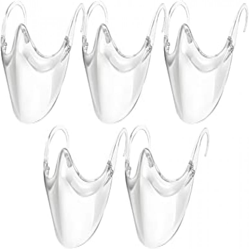 Imagen de MASCARILLA PLASTICA TRANSPARENTE 1 UN