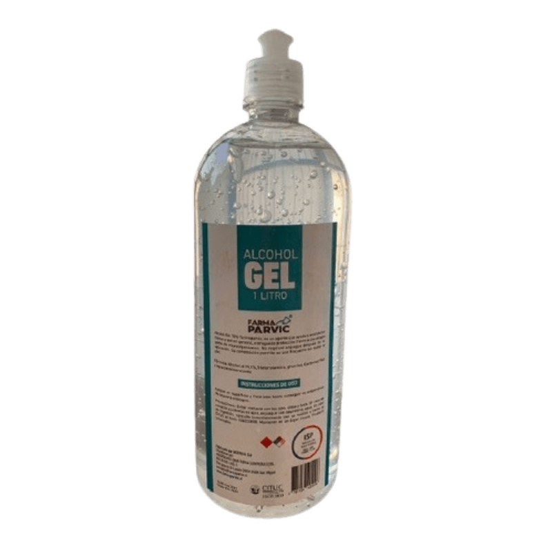 Imagen de ALCOHOL GEL FARMA PARVIC 1 LTS