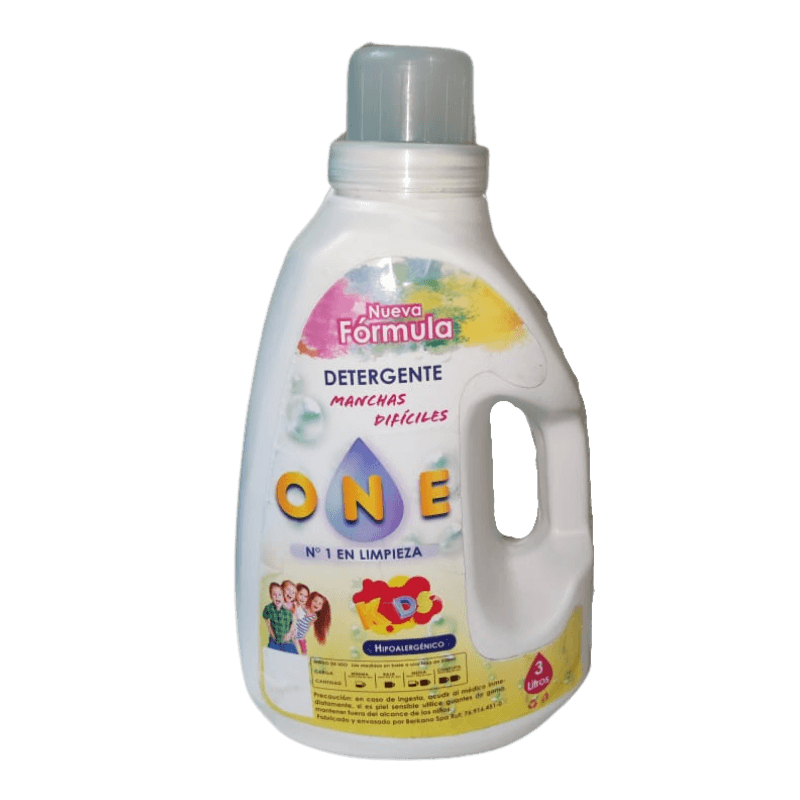 Imagen de DETERGENTE ONE KIDS HIPOALERGENICO 3 LTS