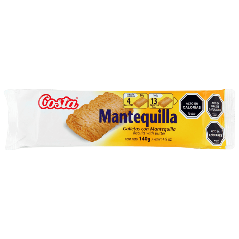 Imagen de GALLETAS MANTEQUILLA 140 GR
