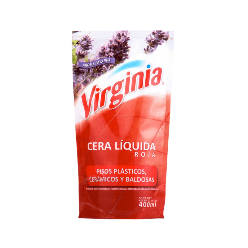 Imagen de CERA AUTOBRILLO ROJA VIRGINIA DOY PACK 400 ML