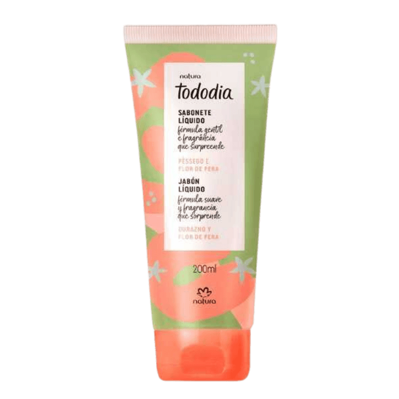 Imagen de JABON LIQUIDO 200 ML DURAZNO FLOR PERA TD