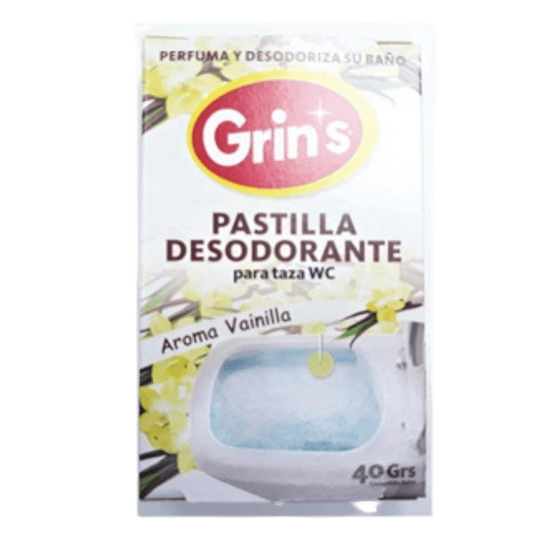 Imagen de PASTILLA WC VAINILLA GRINS 40 GRS