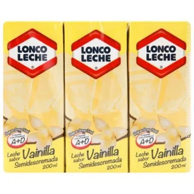 Imagen de PACK X 3 LECHE VAINILLA 200 ML