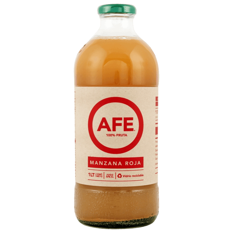 Imagen de JUGO AFE MANZANA ROJA 1LT