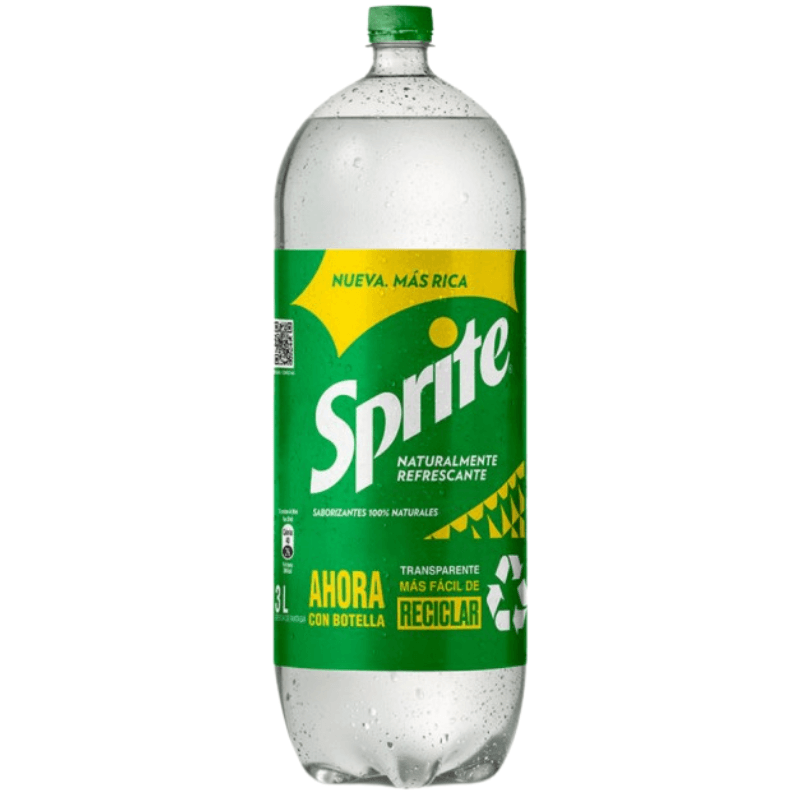 Imagen de BEBIDA SPRITE 3 LT DESECHABLE