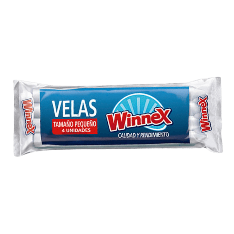 Imagen de VELA PEQUEÑA WINNEX X 4 UNI