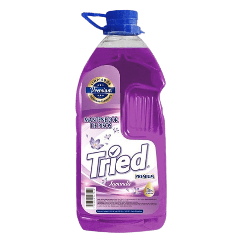 Imagen de MANTENEDOR / LIMPIAPISO TRIED PREMIUM 3 LTS LAVANDA