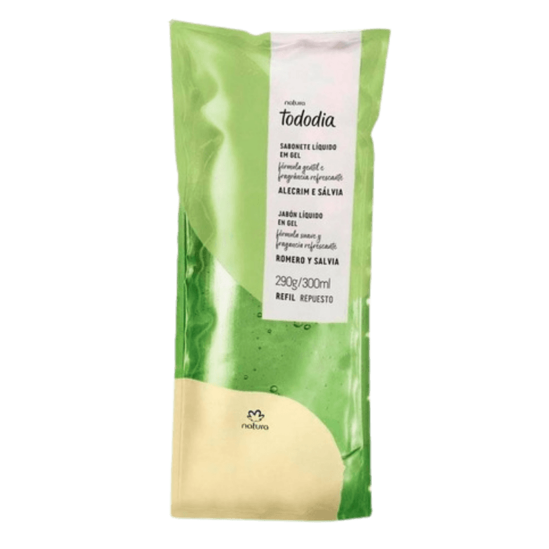 Imagen de RECARGA JABON LIQUIDO 300 ML ROMERO SALVIA TD