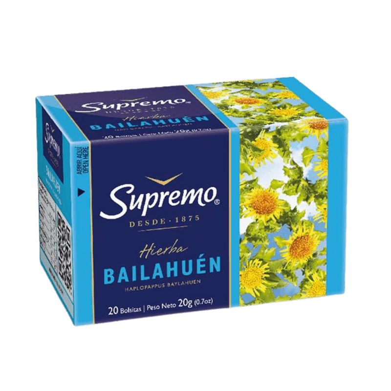 Imagen de HIERBAS BAILAHUEN SUPREMO 20 BOLSITAS