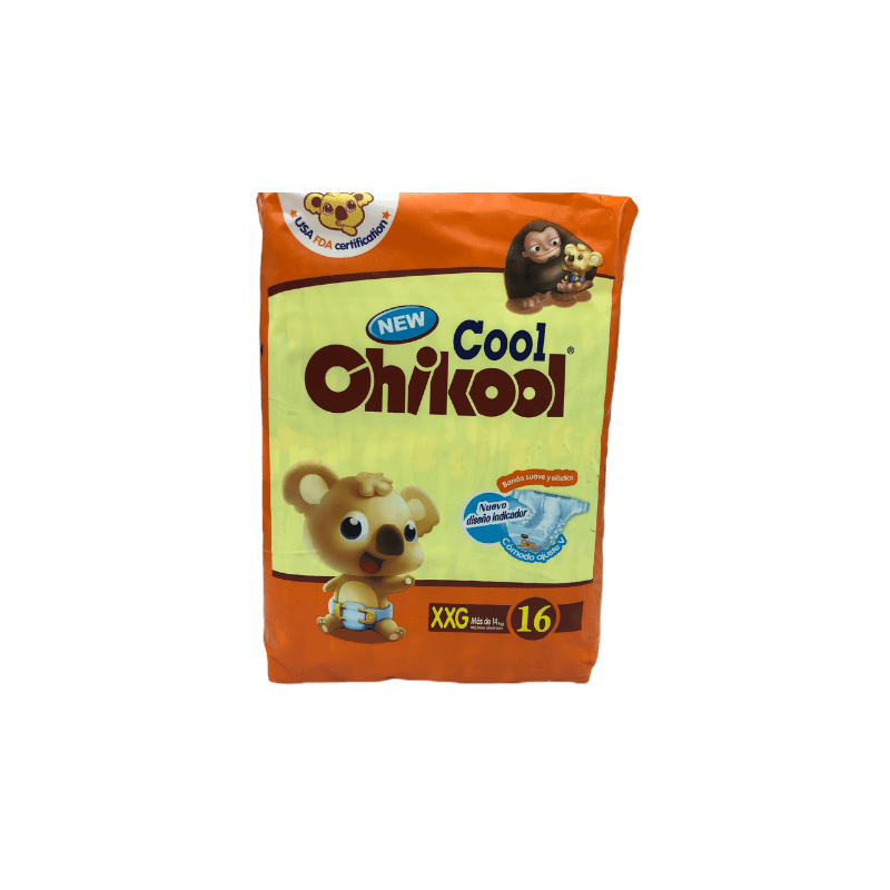 Imagen de PAÑAL CHIKOOL COOL XXG 16 UN