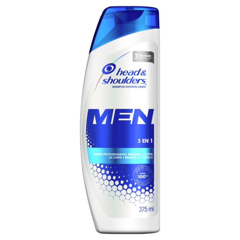 Imagen de SHAMPOO HEAD Y SHOULDERS MEN 3 EN 1 375 ML