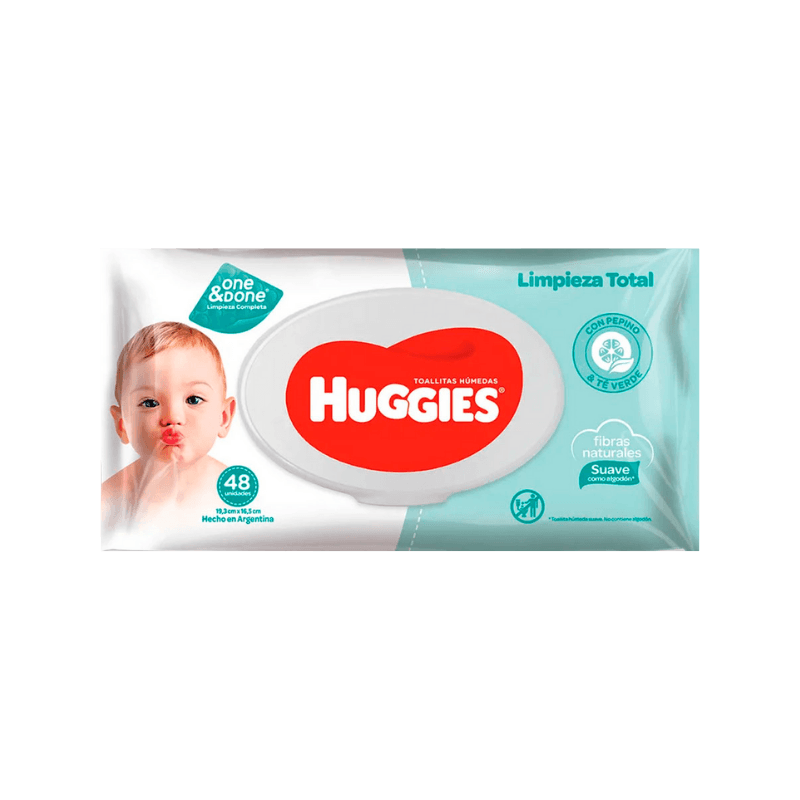 Imagen de TOALLITAS HUMEDAS HUGGIES 48 UNI