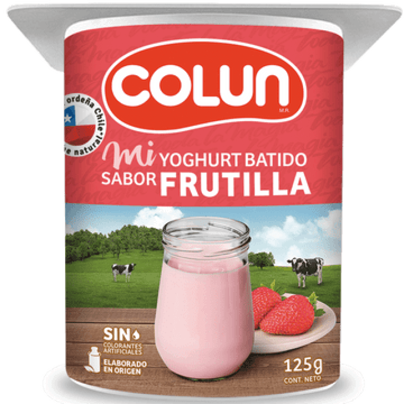 Imagen de YOGHURT YOGHITO FRUTILLA COLUN 120 GR