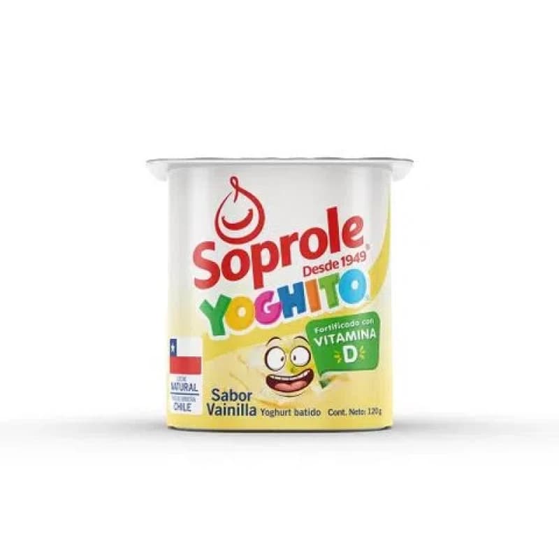 Imagen de YOGHURT YOGHITO VAINILLA 120 GR