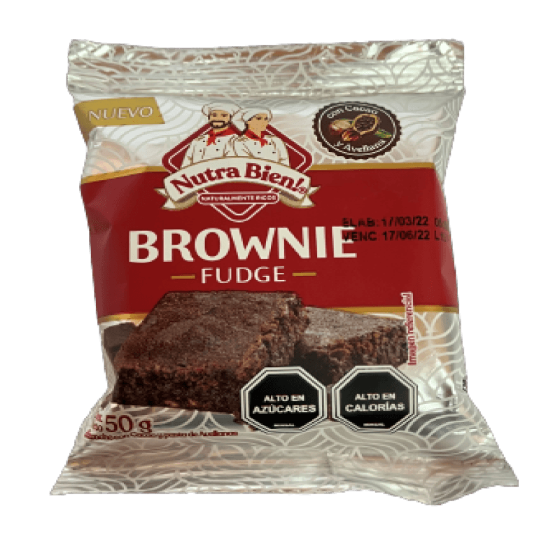 Imagen de BROWNIE FUDGE NUTRA BIEN 50 GR