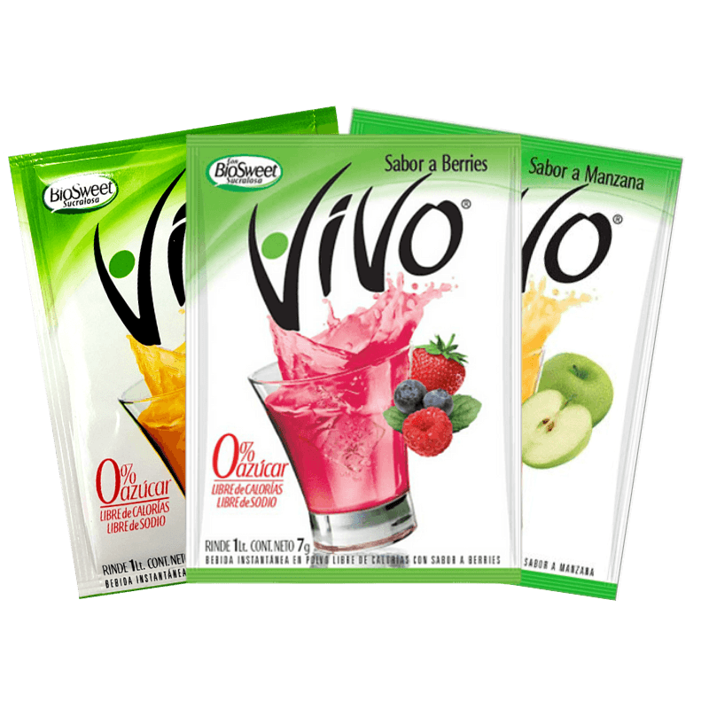 Imagen de JUGO EN POLVO VIVO LIGHT VARIEDADES